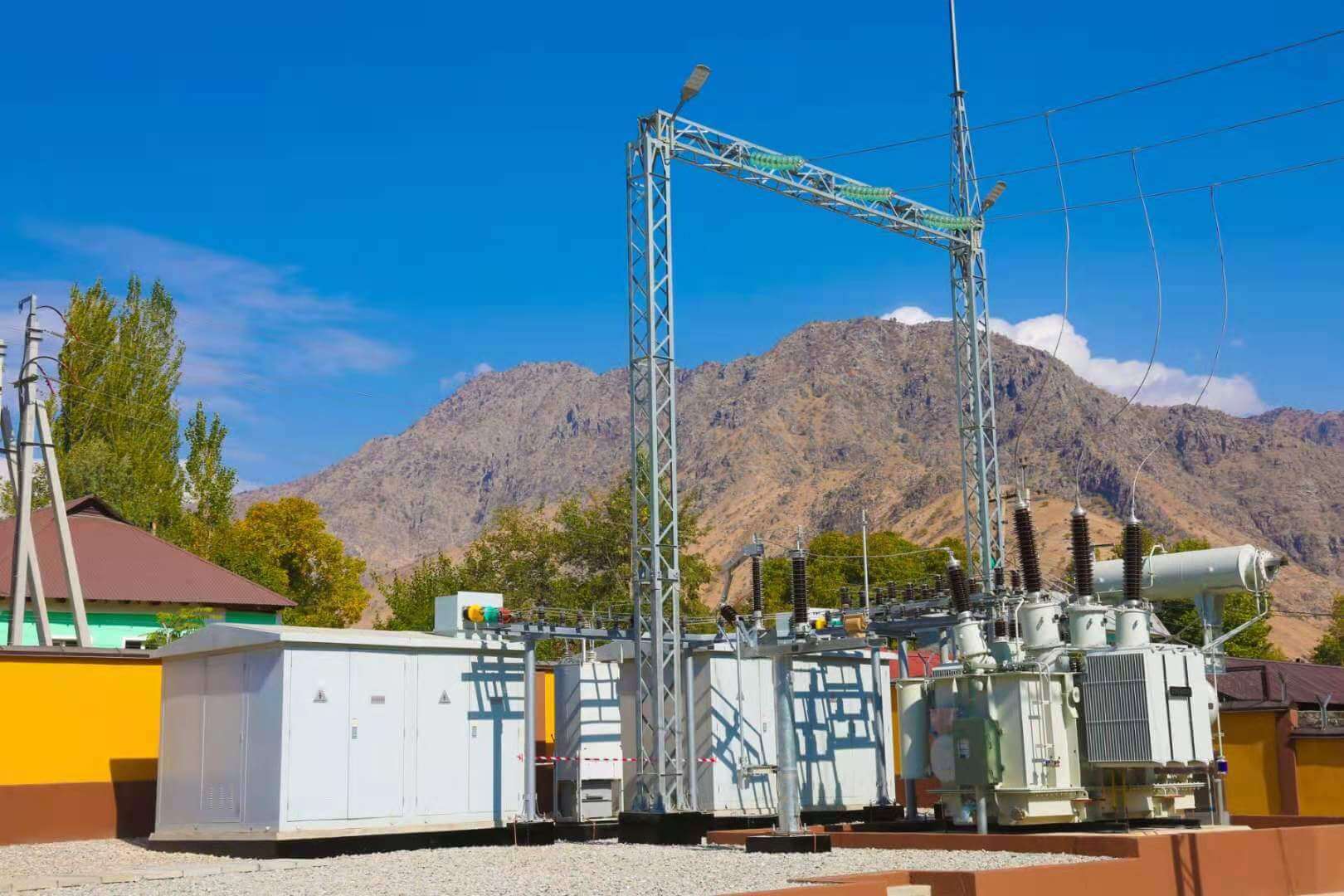 Tajikistan Compact Substation Install