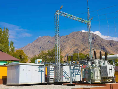 Tajikistan Compact Substation Install