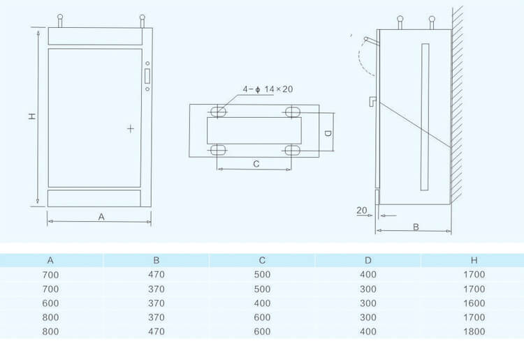 XL(F)-21 Power Distribution Cabinet